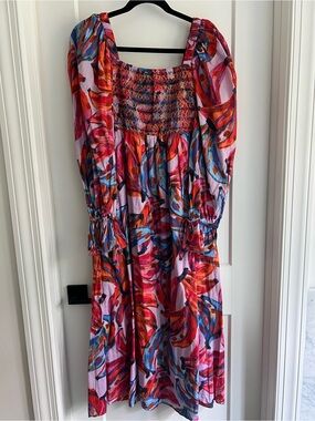 FARM Rio Tropical Banana Dress